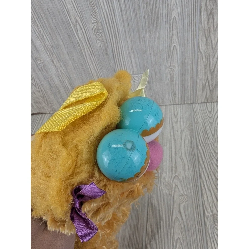 Vintage Sesame Street Zoe Plush Kids Backpack Y2K 2004 Kidcore Nostalgia 15